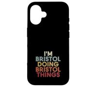 Carcasa para iPhone 16 Bristol Name Bristol Personalized Name First Given