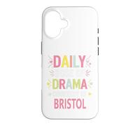 Carcasa para iPhone 16 Bristol Personalized Name Funny Cute Custom Bristol Name