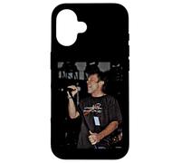 Carcasa para iPhone 16 Bruce Dickinson Live of Iron Maiden por Dick Barnatt