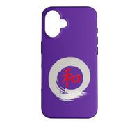 Carcasa para iPhone 16 Budismo Zen caligrafía Signo de Paz japonés