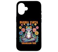 Carcasa para iPhone 16 Buena Vista, Colorado, EE. UU., caprichoso diseño Zen con Forma de Rana