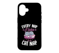 Carcasa para iPhone 16 Cada Siesta Que tomo es una Siesta de Gato
