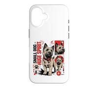Carcasa para iPhone 16 Cairn Terrier - Figura de Perro pequeño
