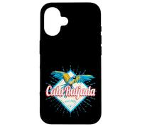 Carcasa para iPhone 16 Cala Rajada Mallorca Isla Baleares Parrot Vintage Souvenir
