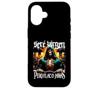 Carcasa para iPhone 16 Calacas Chidas Gym con Frases Sarcasticas Mexican Slang Word