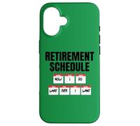 Carcasa para iPhone 16 Calendario de jubilación: Ahora Hago lo Que Quiero