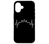 Carcasa para iPhone 16 Camboya Skyline Heartbeat Siem Raep I Love Angkor Wat