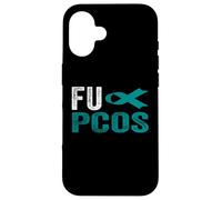 Carcasa para iPhone 16 Camisa de concienciación sobre el SOP Fu - Síndrome de Ovario poliquístico del SOP