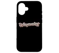 Carcasa para iPhone 16 Camiseta Destressed Waymaker Miracle Worker Light in The Darkness