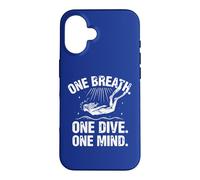 Carcasa para iPhone 16 Camiseta Freediver: Un Aliento - Un Buceo, una Mente. Apnea