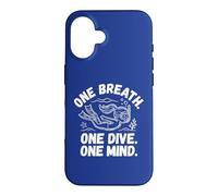 Carcasa para iPhone 16 Camiseta Freediver: Un Aliento - Un Buceo, una Mente. Apnea