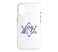 Carcasa para iPhone 16 Camiseta Yeshua Jesucristo Super Star of David