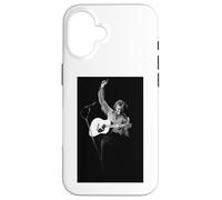 Carcasa para iPhone 16 Canción en Vivo de Neil Diamond Sung Blue Singer 1984