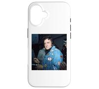 Carcasa para iPhone 16 Cantante Johnny Cash Anillo De Fuego La Era del Barón 1981