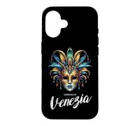 Carcasa para iPhone 16 Carnevale di Venezia Carnaval de Venecia Máscara Tradicional