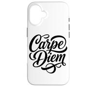 Carcasa para iPhone 16 Carpe Diem aprovecha el día Idioma Latino