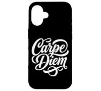 Carcasa para iPhone 16 Carpe Diem Sieze el día Frase Latina