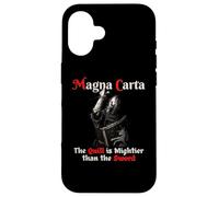 Carcasa para iPhone 16 Carta Magna Libertad y Derechos Civiles