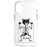 Carcasa para iPhone 16 Cat Scan CT Scan Funny Radiógrafo Tecnólogo Radiología
