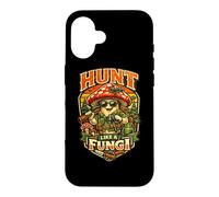 Carcasa para iPhone 16 Cazador de Setas Cazador de Setas Regalo Hunt Like a Fungi