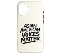 Carcasa para iPhone 16 Celebre el Mes de la Herencia de la AAPI - Asian American Voices Mat