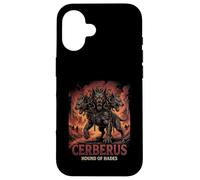 Carcasa para iPhone 16 Cerberus - Perro de Tres Cabezas del inframundo del Hades
