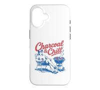 Carcasa para iPhone 16 Charcoal & Chill Summer BBQ Grill Dad Father's Day Relax