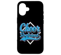 Carcasa para iPhone 16 Cheer Boyfriend Orgullosa Animadora BF Animadora Entrenador Fan