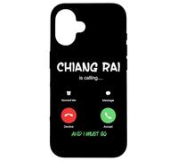 Carcasa para iPhone 16 Chiang Rai está Llamando y Debo IR a Tailandia de Viaje