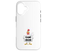 Carcasa para iPhone 16 Chicken Game Don't Look At The Chicken Game Over Funny