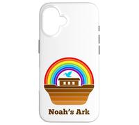 Carcasa para iPhone 16 Christian Faith Noah's Ark Dominical School Estudiante Maestra
