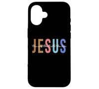Carcasa para iPhone 16 Christian Worship Women Men Kids Jesus The Way Truth Life
