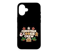 Carcasa para iPhone 16 Christmas Cookie Crew Gingerbread Holiday Baking Matching