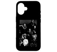 Carcasa para iPhone 16 Chuck D & Flavor Flav Public Enemy Hip Hop por AJ Barratt