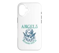 Carcasa para iPhone 16 Cita Protectora Espiritual de ángeles Que Nos vigilan