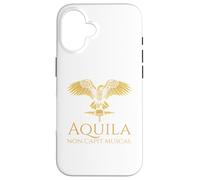 Carcasa para iPhone 16 Cita Romana Antigua de Aquila - El águila no atrapa Moscas