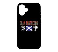 Carcasa para iPhone 16 Clan Matheson Tartan Scottish Family Name Scotland Pride