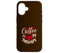 Carcasa para iPhone 16 Coffee is my Therapy - una Taza de Buen café por la mañana