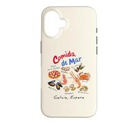 Carcasa para iPhone 16 Comida De Mar Comida Costera Galicia España España Pulpo Travel