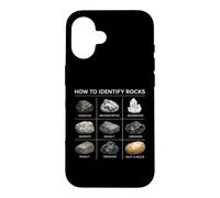 Carcasa para iPhone 16 Cómo identificar Rocas Geología Amante Mineral Hunting Science