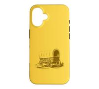 Carcasa para iPhone 16 Conestoga Wagon 1800s Style Vintage Inspired Throwback Vibes