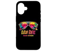Carcasa para iPhone 16 Conjunto de Gafas de Sol de Outer Banks, Carolina del Norte