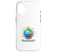 Carcasa para iPhone 16 Conozca su medidor de Profundidad Diseño de Conciencia del océano