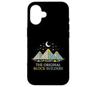 Carcasa para iPhone 16 Constructores de Bloques Originales Investigador de la civilización Antigua