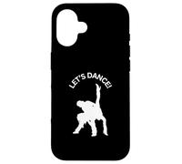 Carcasa para iPhone 16 Cool Dance Merch Diciendo Let's Dance