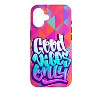Carcasa para iPhone 16 Cool Graffiti Vibes Art Inspirational Quotes Graphic