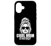 Carcasa para iPhone 16 Cool Mom Energía Retro Moda Día de la Madre Vibes