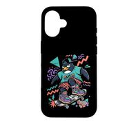 Carcasa para iPhone 16 Cool Skater Penguin 90s Streetwear Graphic