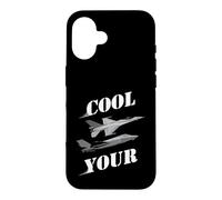 Carcasa para iPhone 16 Cool Your Jets - Divertido diseño de Humor sarcástico