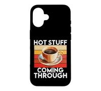 Carcasa para iPhone 16 Cosas Calientes Que Vienen a través del café